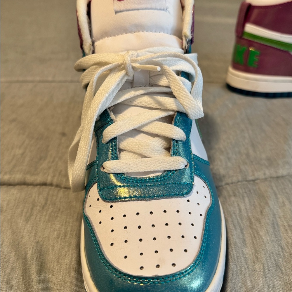 Nike Dunk Multicolor High-Top Sneakers! - Picture 10 of 11